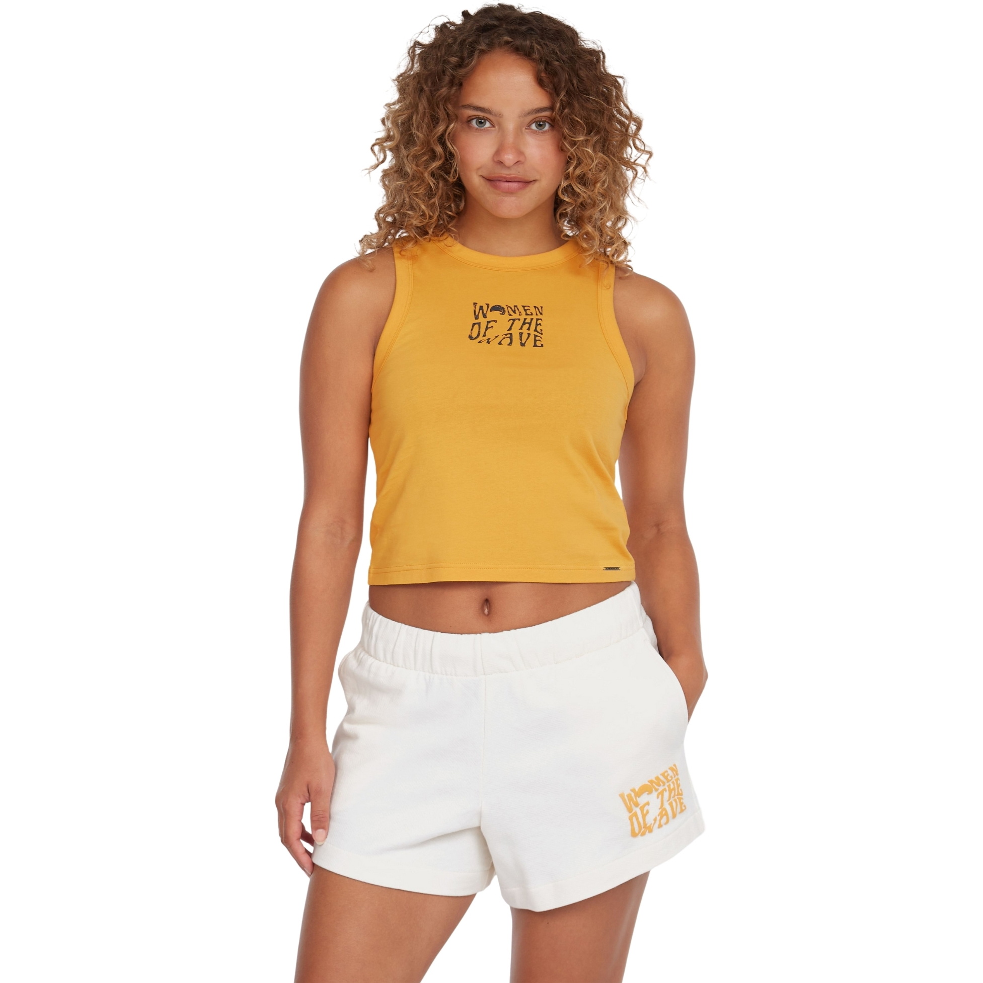 2025 O'Neill Women Of The Wave Sweat Shorts 1700073 - Dusty Vanilla